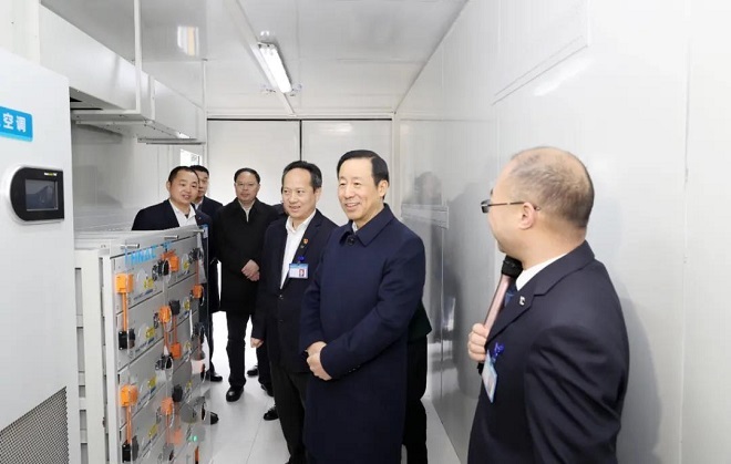 湖南省委书记许达哲一行考察乐玩游戏官网入口（中国）官方网站科技1.jpg